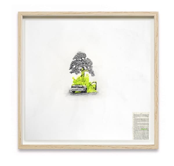 Ludovic Vernhet 30 avril 2020, 2020 Graphite, coloured pencil on paper 80 x 80 cm 31 1/2 x 31 1/2 in