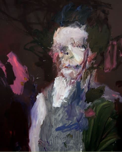 Gael Davrinche Under the skin 10, 2015 Oil on canvas 160 x 200 cm