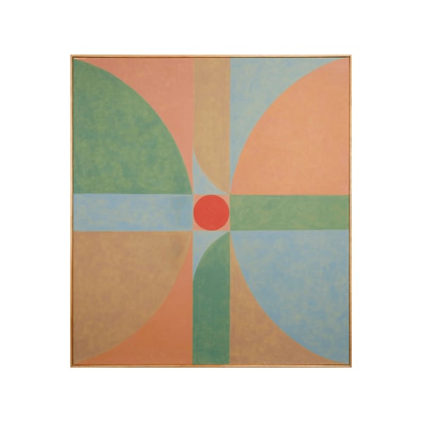 Saman & Sasan Oskouei Sunrise bloom, 2024 oil on canvas 134 x 118 cm