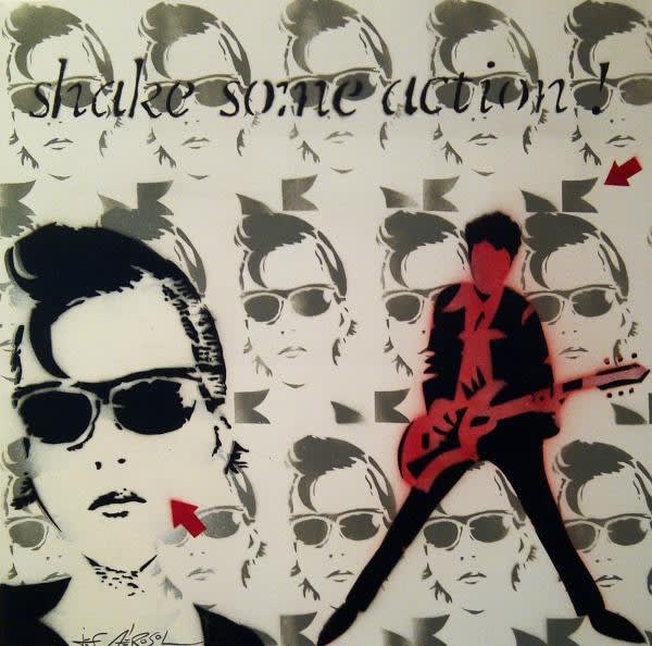 Jef Aerosol, Untitled ( Elvis), 2012