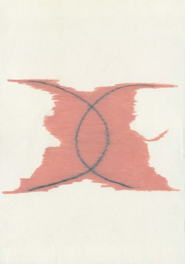 Boris Kurdi sans titre, 102018, 2023 Graphite et crayons de couleur sur papier (collage), 25 x 35,4 cm 10 x 14 in