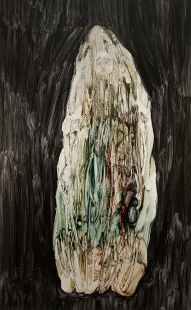 Sarah Jerome Femme montagne 137 x 225 cm