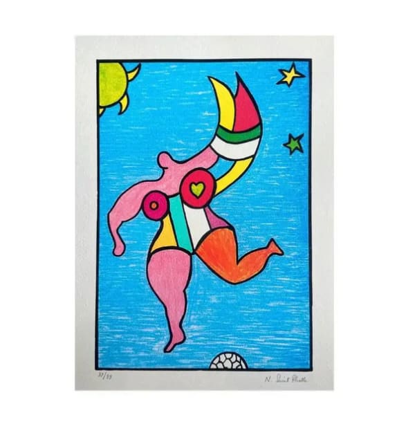 Niki de Saint Phalle, Nana Arc-en-ciel, 1989