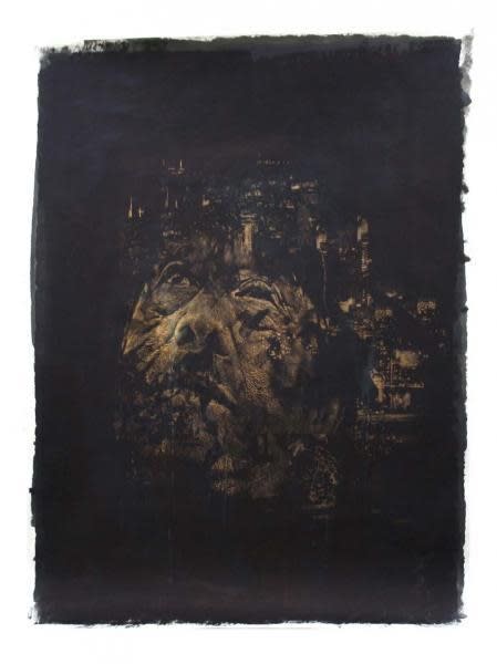 Vhils, Defragmentation 5, 2012
