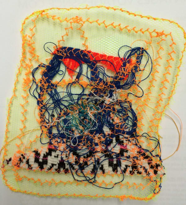 Lena Schiltmans Dentelle au présent coton on tulle