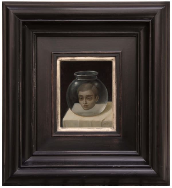 Marion Peck, Head in a Glass Bowl, 2020