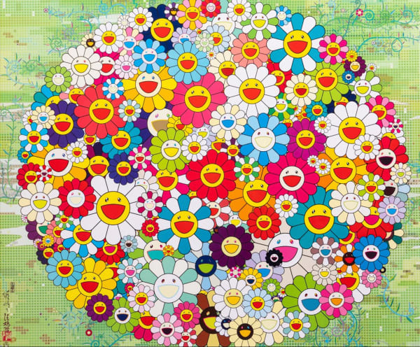 Takashi Murakami, Open Your Hands Wide, 2010