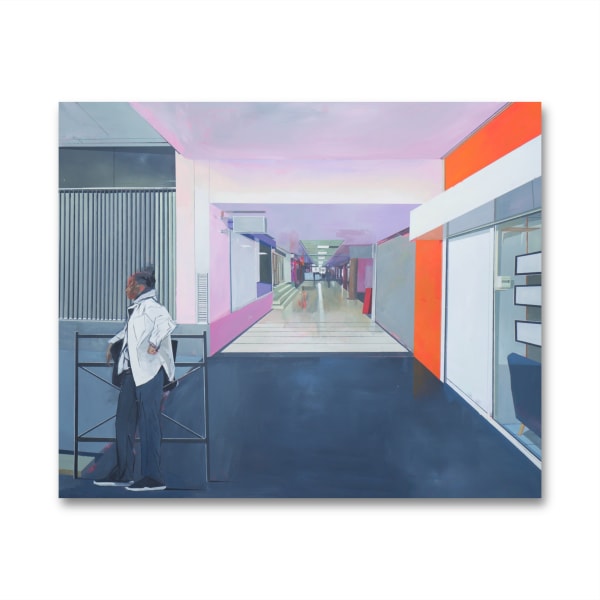 Rakajoo Entrée, 2023 Acrylic and oil on canvas 130 x 161 cm 51 x 63 1/2 in