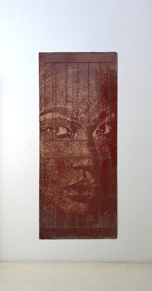 Vhils, Yield Series #4, 2019