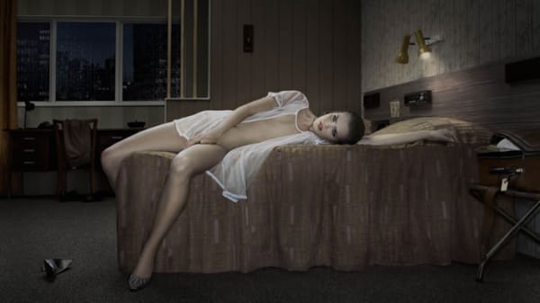 Erwin Olaf Hotel - Kyoto, room 211 Photograph Fuji crystal archive digital paper 60 x 106 cm 23 5/8 x 41 3/4 in