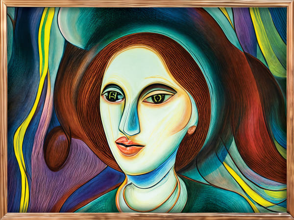 Obvious Blueberries of the Past, 2024 Two-layer Digigraphie® print on cotton texture paper, 4-Blacks deep overprint Framed: 30 x 40 cm, 11 3/4 x 15 3/4 in Unframed: 28 x 38 cm, 11 x 15 in