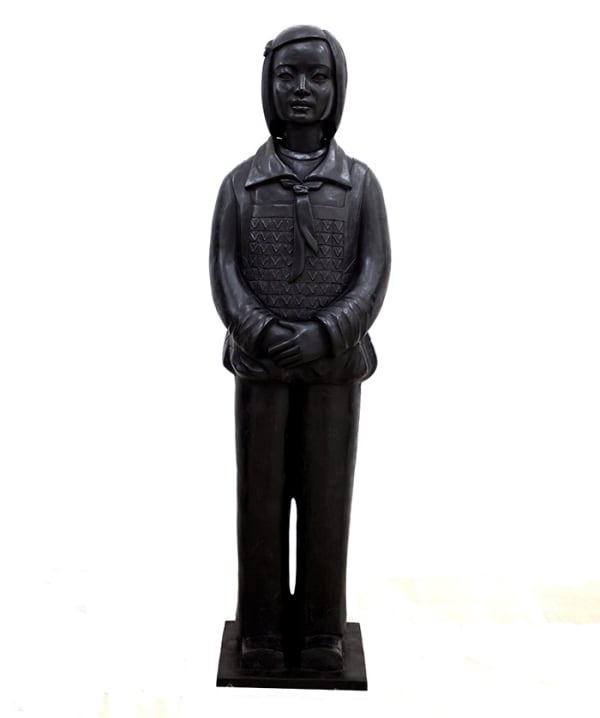 Prune Nourry, Terracotta Daughter Bronze #2, 2014