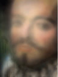 Miaz Brothers Portrait of a Gentleman V II, 2021 Acrylic Spray on Canvas 102 x 76 cm 40 x 30 in