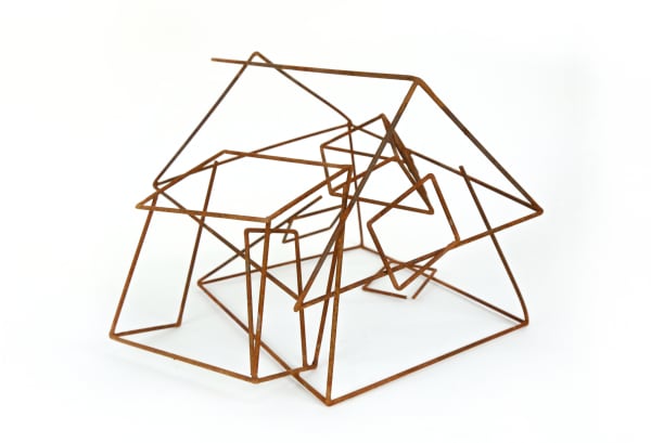 Saman & Sasan Oskouei Remains II, 2021 Alloy Steel Round Bar 44.5 x 38 x 30.5 cm 17 1/2 x 15 x 12 1/4 in