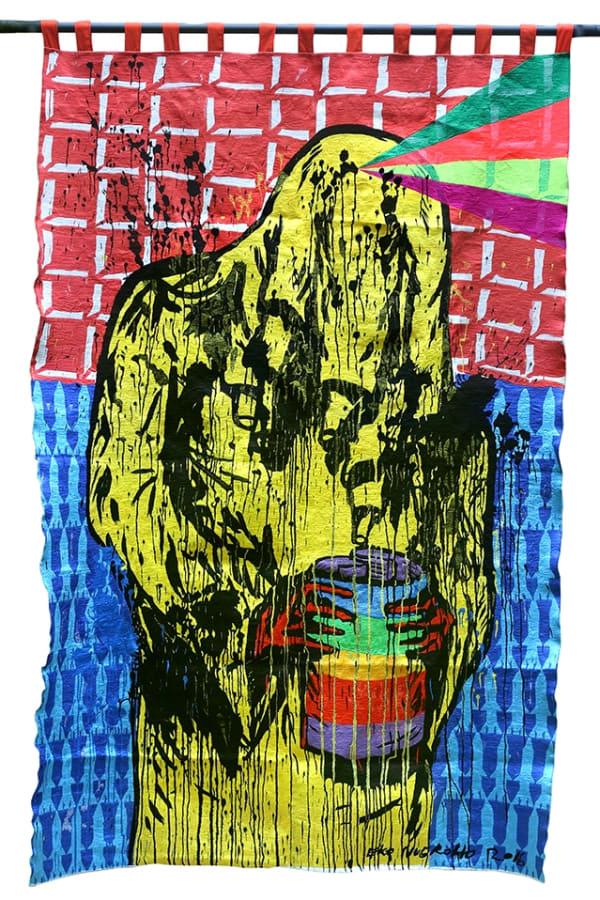 Eko Nugroho, Squeeze the Rainbow, 2016