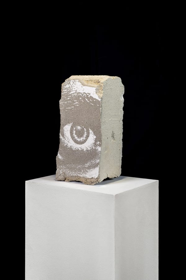 Vhils, Splitter series #09, courtesy Danysz gallery