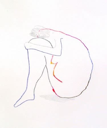 Jeanne Verdoux Sans titre, 2015 Stencil on paper 38 x 29 cm