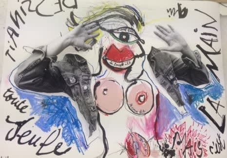 Aurelie Caperan Je voudrais la mère 70 x 100 cm