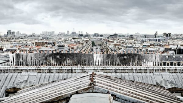 Jr, Ballet, Regard sur les toits de Paris, depuis le toit du Palais Garnier, 2014