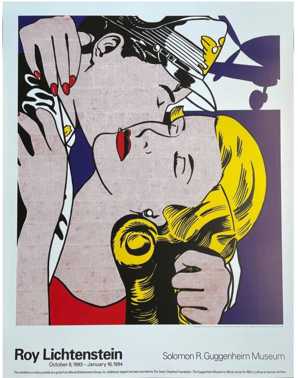 Roy Lichtenstein, The Kiss, 1962