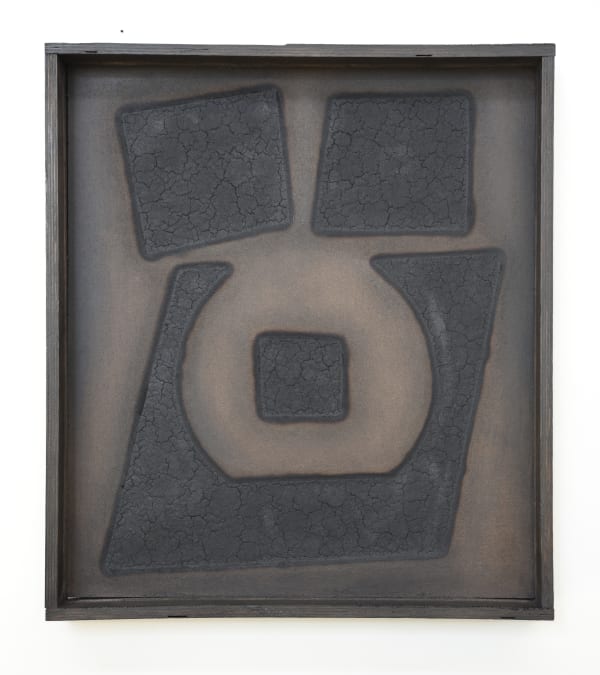 Vincent Dubourg Fecondation, 2022 Print burned on wood 106 x 94 cm 41 1/2 x 37 1/2 in