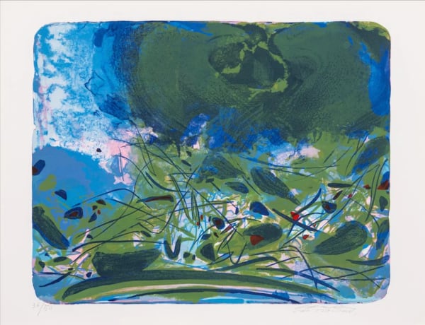 Chu Teh Chun, Sans titre, 1987