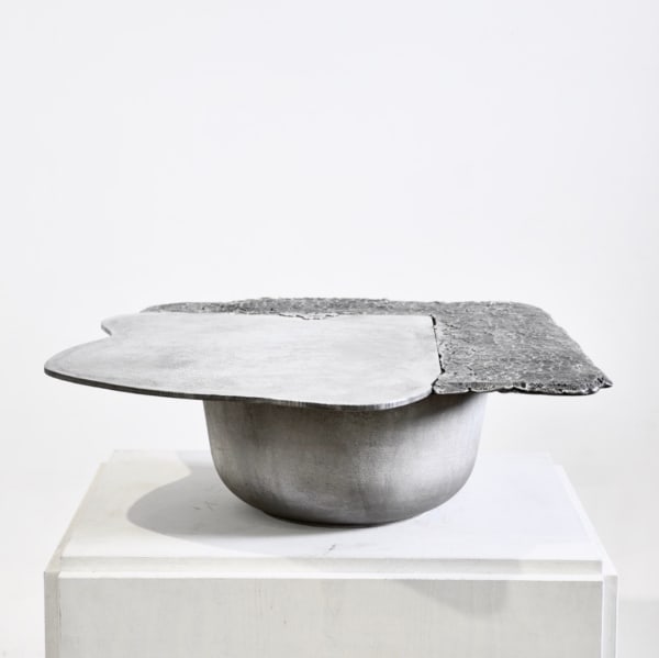 Vincent Dubourg Surface N5, 2020 Low coffee table Aluminium, Cast aluminium 99 x 89 x 28 cm 39 x 35 1/2 x 11 1/2 in