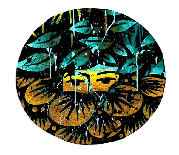 Eko Nugroho, Hidden in Ours Series (Care), 2025