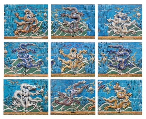 Liu Bolin, Nine Dragon Series, 2010