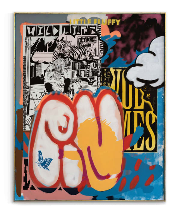 Faile, Little Fluffy Clouds, 2020