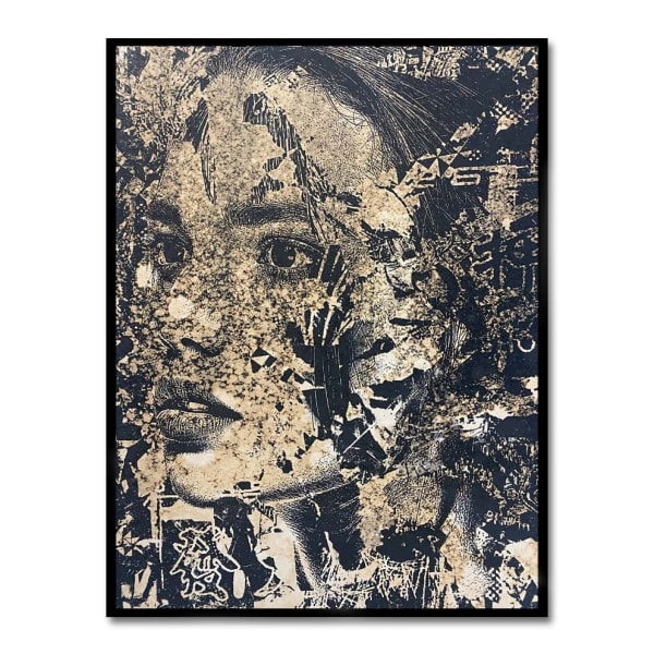 Vhils, Subsume #1, 2019