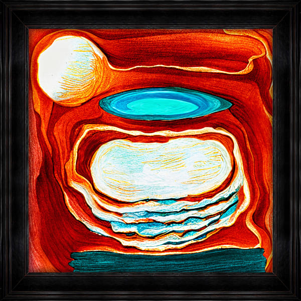 Obvious Soft as a Cactus, 2024 Two-layer Digigraphie® print on cotton texture paper, 4-Blacks deep overprint Framed: 127 x 127 cm, 50 3/4 x 50 3/4 in Unframed: 115 x 115 cm, 45 1/4 x 45 1/4 in