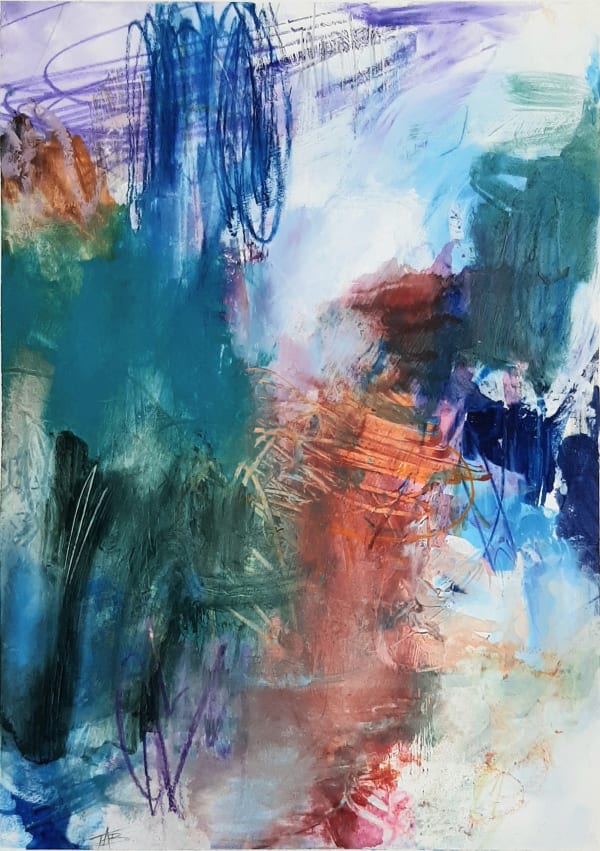 Tracy Burgess, Cave painting II, 2024