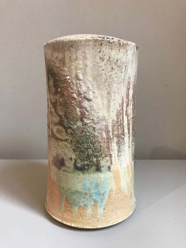 Lottie Venn, Wood and Soda Fired Vase, 2023