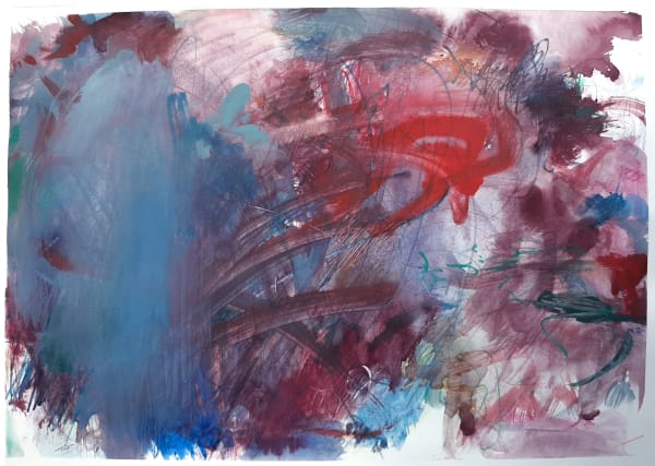 Tracy Burgess, Rosebuds and Thunder, 2021