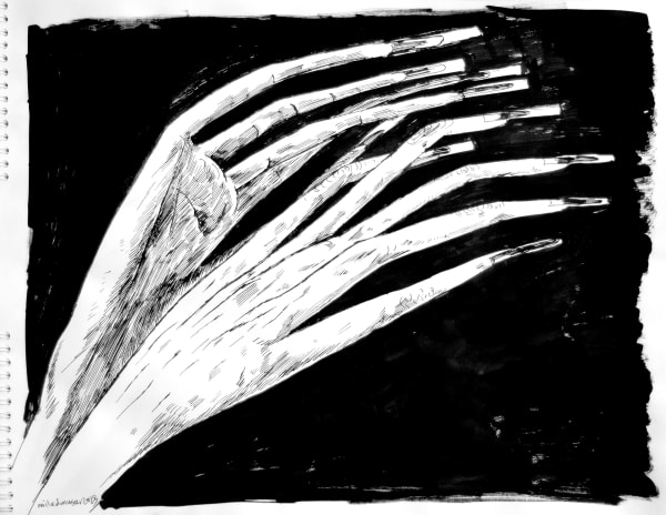 Milad Mousavi, Fingertips3, 2023