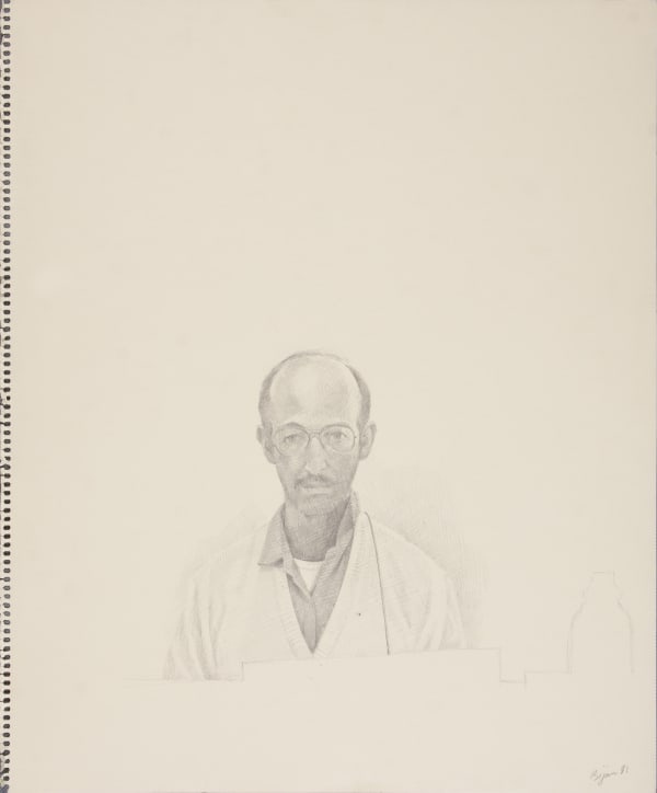Bijan Saffari, Self-Portrait, 1991
