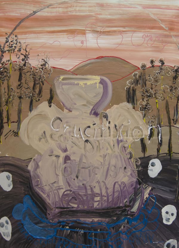 Sam Samiee, Crucifixion according to Quran, In Memory of Nima Petgar, 2015