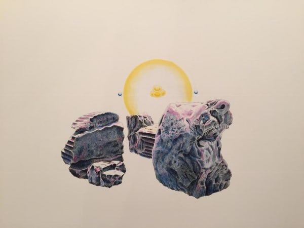 Nima Zaare Nahandi, Study for "Nucleus Accumbens", 2021