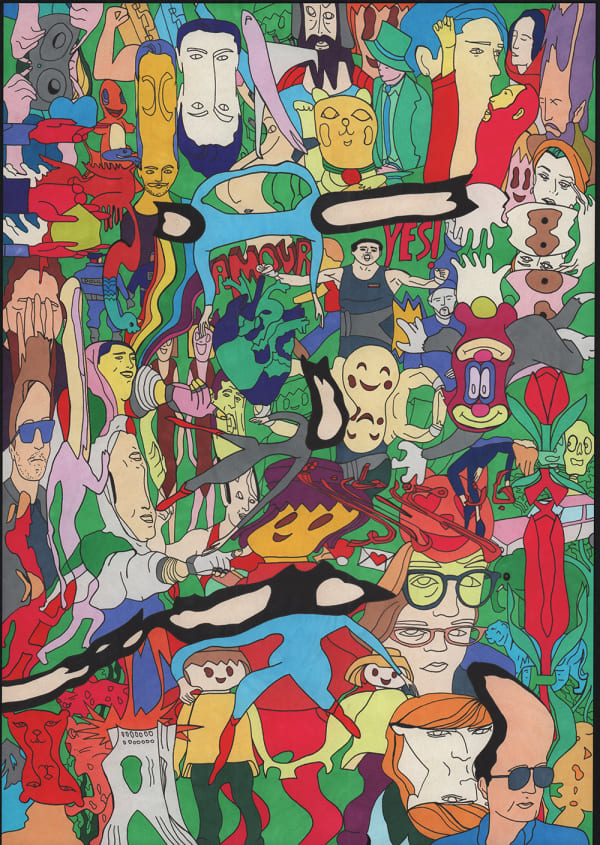 Mélodie Hojabr, Untitled, 2016