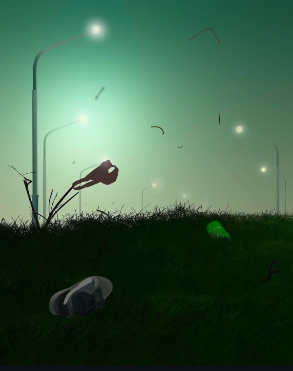 Arash Hanaei, Untitled from "In The Night Garden" Series, 2022