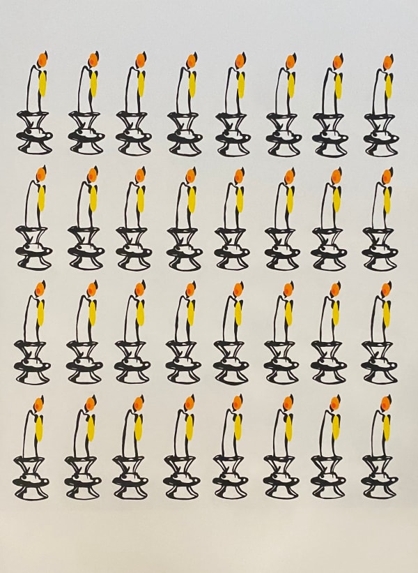 Niki Fallahfar, Apparitions in Candlelight, 2022