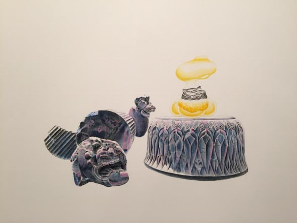 Nima Zaare Nahandi, Study for "Nucleus Accumbens", 2021