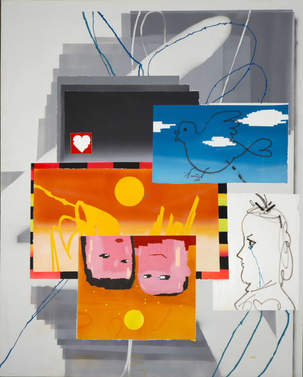 Hoda Kashiha, Bird Sings from Orange which is About Majesty, 2019