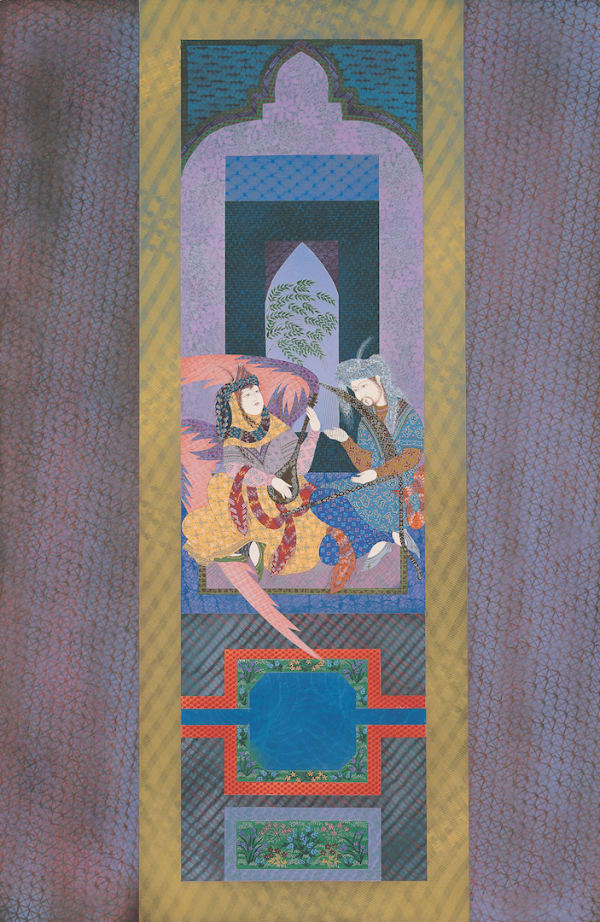 While music from the harp is sounding, my tongue shall tales repeat, Which, pent within my bossom's vessel, has caused its boiling heat, 2003-06