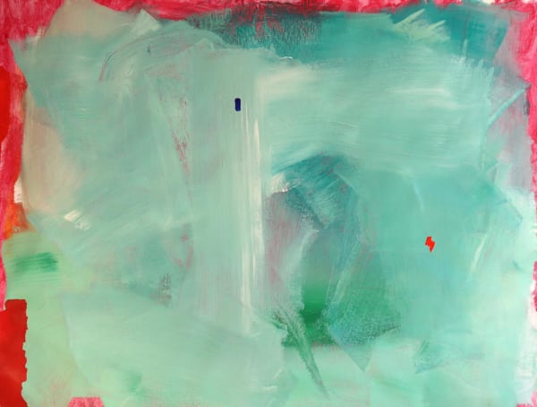 Untitled (Green abstract), 2019
