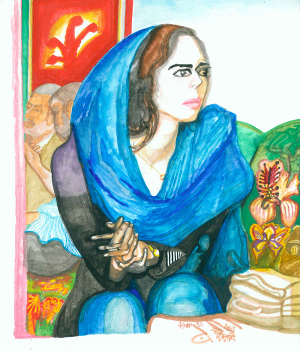 Sadra Baniasadi, Worried (Delnegroon), 2019