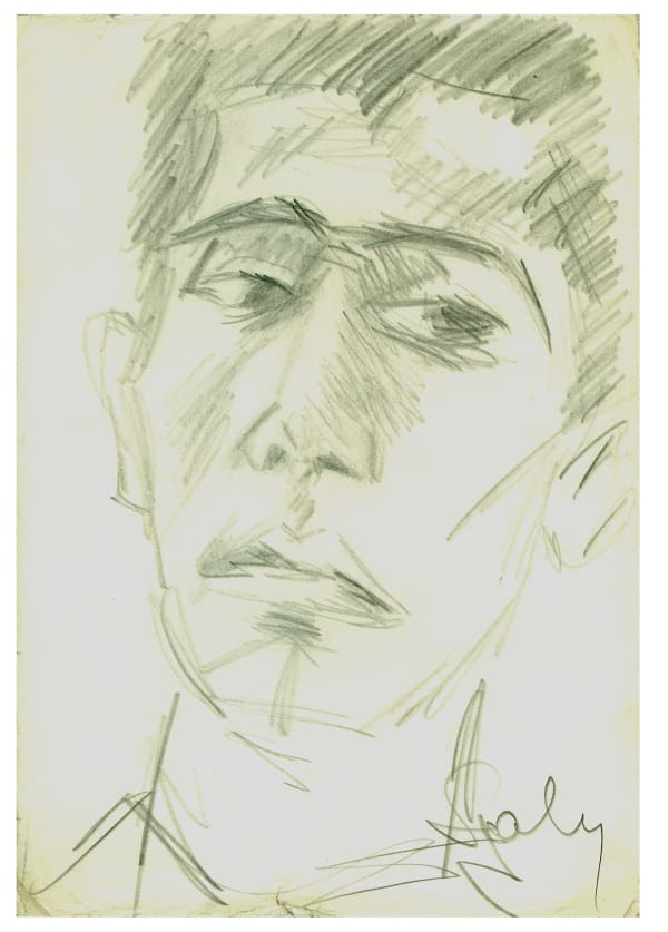 Savina Morra, Parviz Portrait, 1959