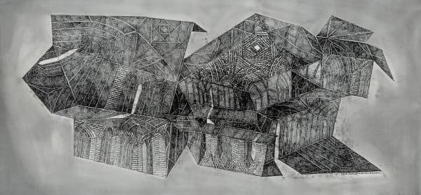 Labyrinth 8 from "Atefeh’s Labyrinth" series, 2022