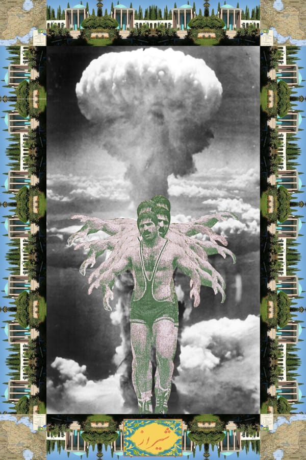 Postcard 1 (Shiraz) Postcards from Iranestan Series , 2015